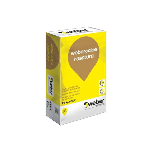 Webercalce Rasatura Kg.25 - 5200767377